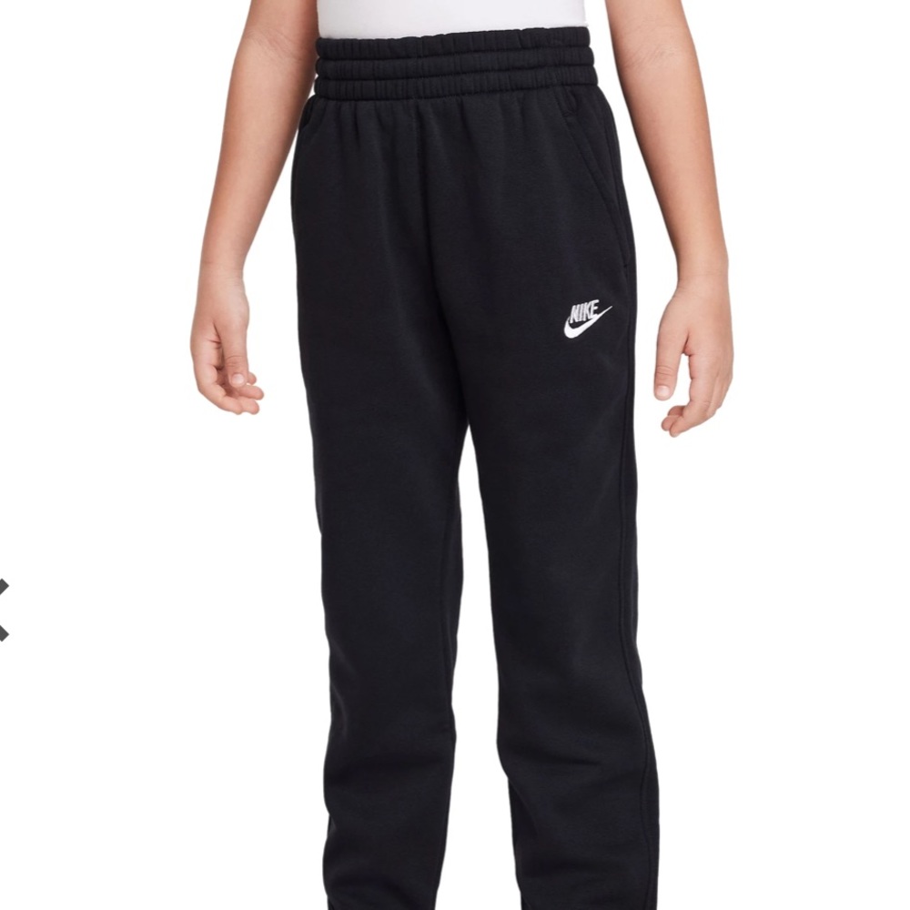big kids black nike sweatpants
